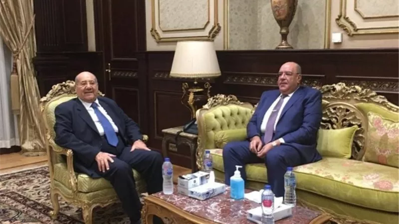 رئيس مجلس الشيوخ يستقل رئيس جهاز المحاسبات