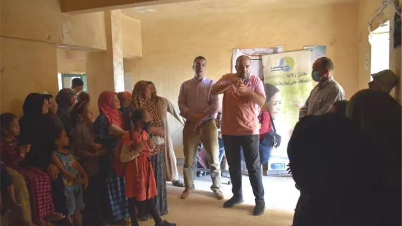 مياه الفيوم تنظم حملات توعية للحفاظ على مياه الشرب