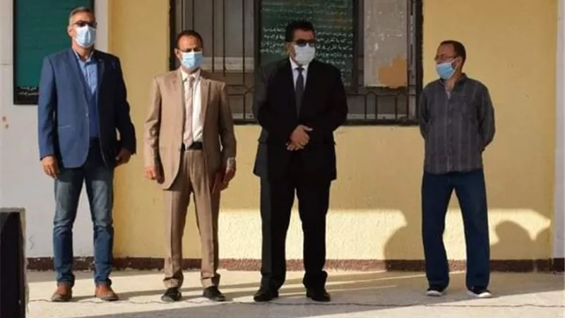 مدير تعليم جنوب سيناء يتابع مدرسة خالد بن الوليد الإعدادية فى الجبيل.. بالصور