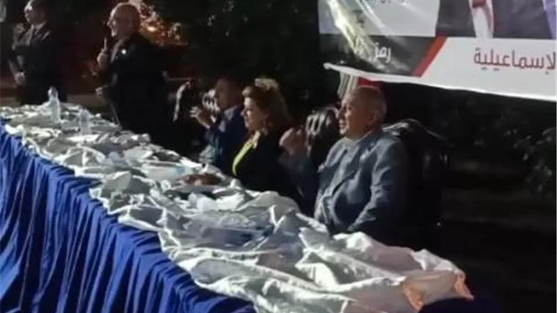 تفاصيل المؤتمر الصحفي لمرشحي القائمة الوطنية شرق الدلتا بالإسماعيلية .صور