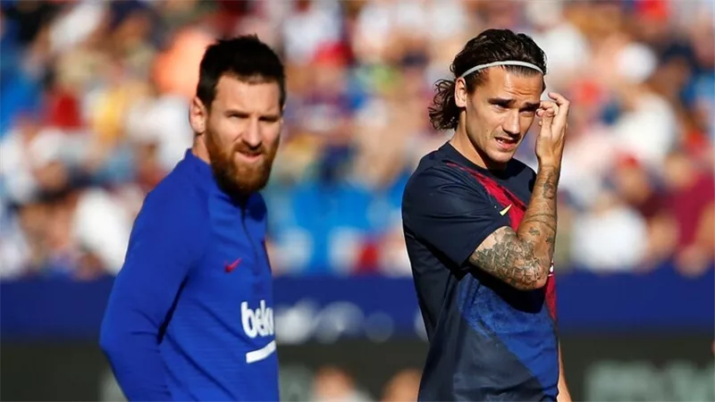 برشلونة يستغني عن جريزمان للتعاقد مع خليفة ميسي