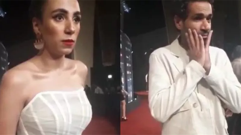 بطريقة غريبة.. صدقي صخر وزينب غريب يقلدان شارلي شابلن