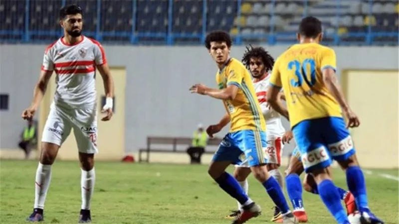 الزمالك يتقدم على الإسماعيلي بهدفين في الشوط الأول