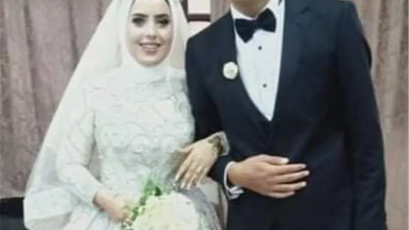 ألف مبروك الزفاف للعروسين احمد وغادة