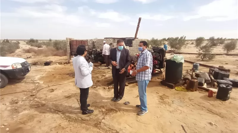 إسترداد ٧١١ فدان أراضى أملاك الدولة من غير الجادين بالبحيرة مع إتخاذ كافة الإجراءات القانونية حيالهم.