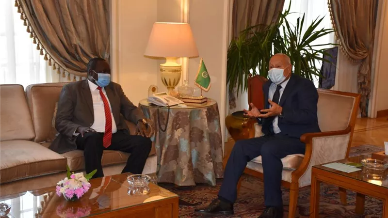 أبو الغيط لوزير الري بجنوب السودان: نتطلع إلى مواصلة التعاون لتحقيق المصالح المشتركة
