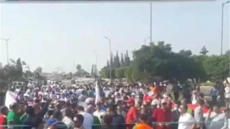 وزير الشباب يتقدم مسيرة رياضية احتفالا بإنتصارات اكتوبر في الإسماعيلية.صور