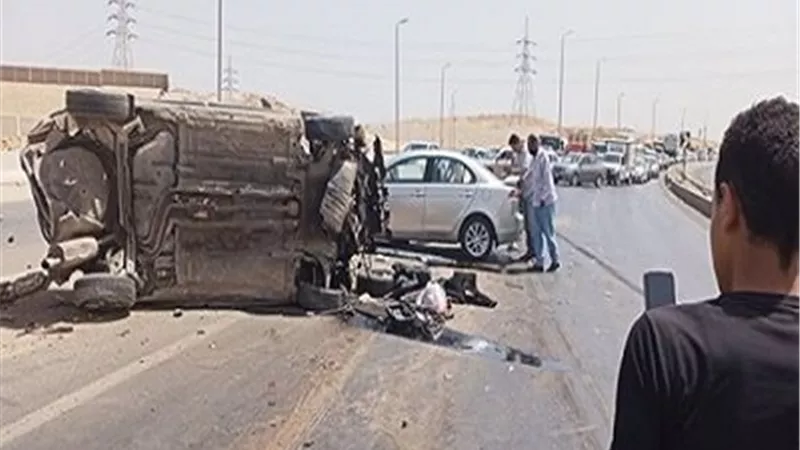 مصرع وإصابة 5 عمال فى انقلاب سيارة بالشرقية