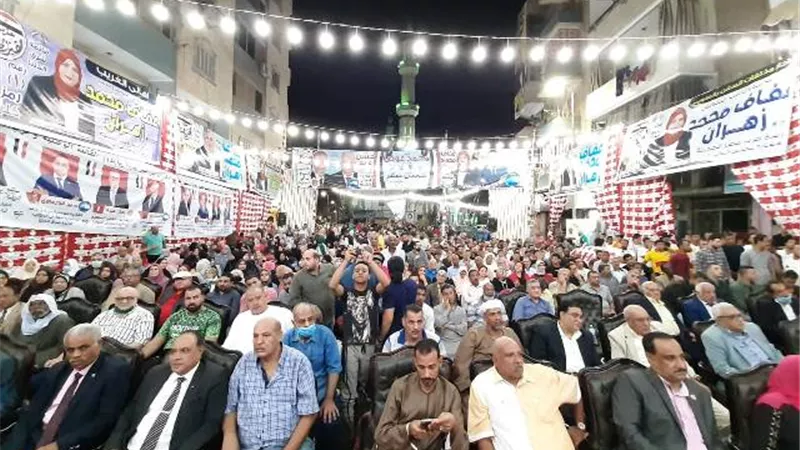 مؤتمرا حاشدا بمنطقة الغريب بالسويس لدعم مرشحى التحالف الوطنى من اجل مصر.صور