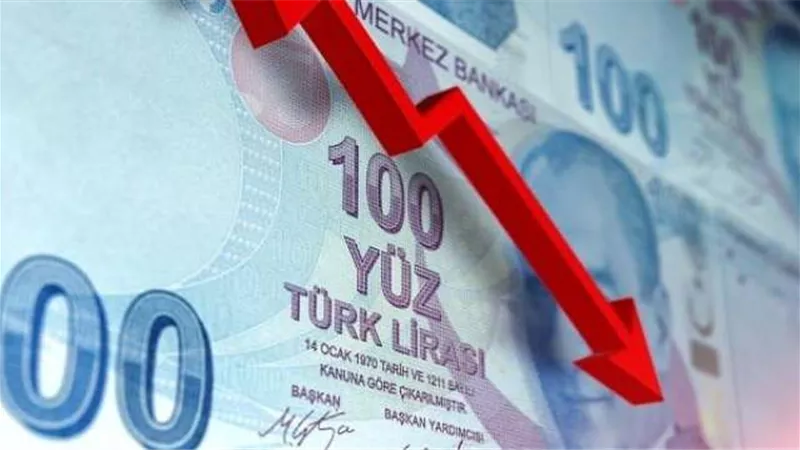 الليرة التركية تتراجع لمستوى قياسى جديد أمام الدولار