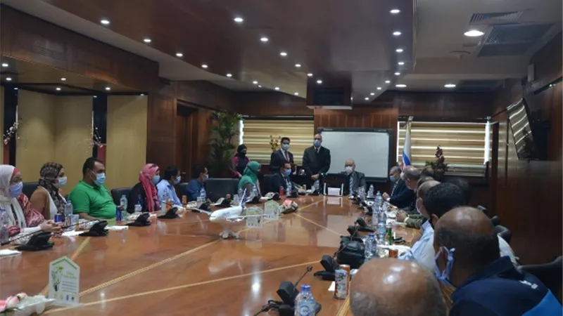 تكريم أبناء ميناء القاهرة الجوي المتميزين