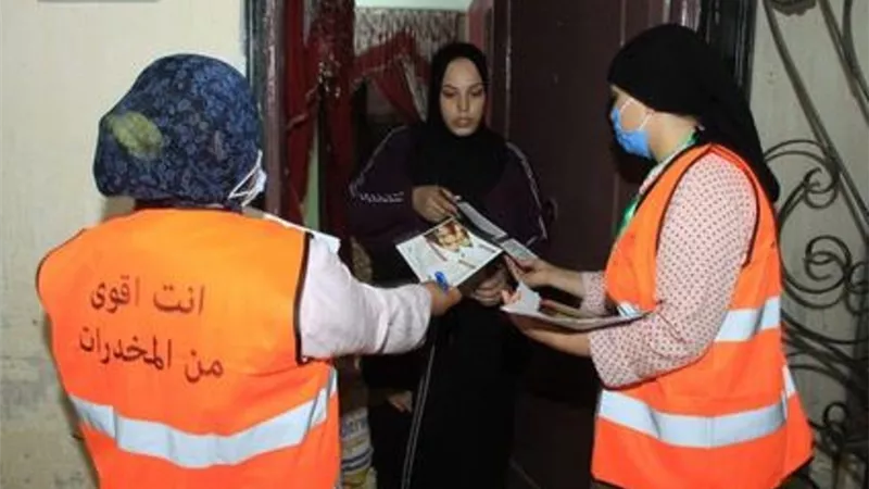 بالصور.. تجاوب كبير من أهالى حى الأسمرات مع حملة 