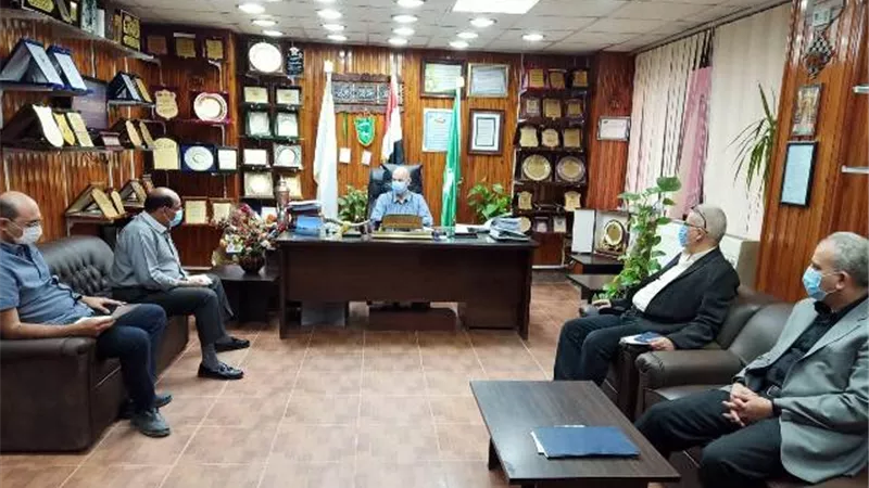 مدير صحة الشرقية يناقش خطة عمل الفترة القادمة مع مديري الإدارات الفنية .صور