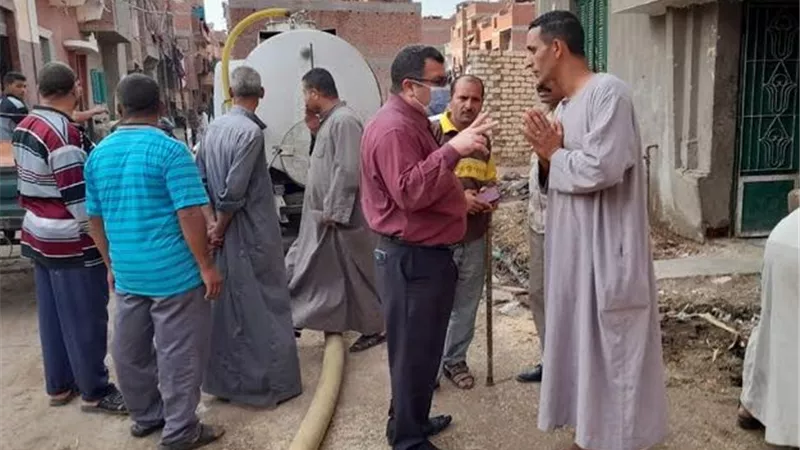 رفع 47 نقلة كسح مياه جوفية من بنى قاسم