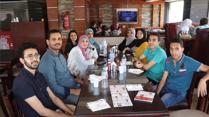 فريق جامعة سوهاج يقابل منافسه فريق جامعة الدلتا في ثالث حلقات 