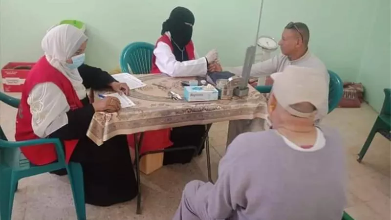 فحص ١٠٢٦٤١ مواطن ضمن مبادرة رئيس الجمهورية مجانا بالوادى الجديد