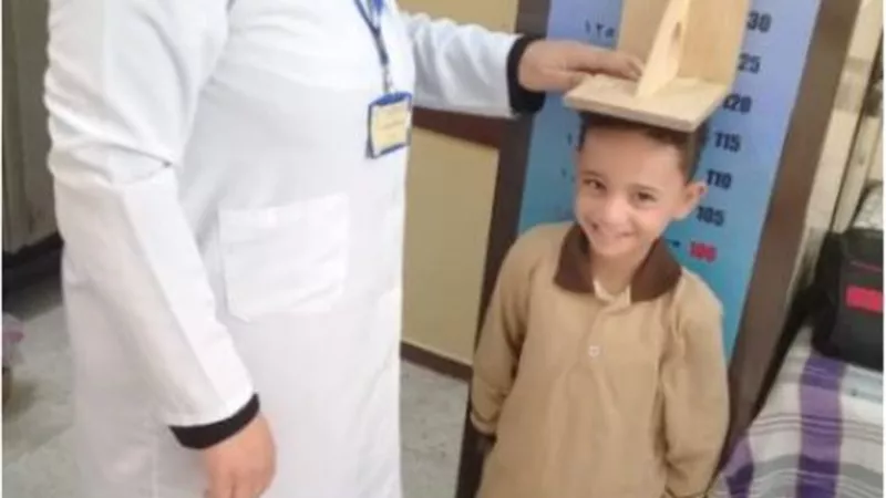 إنطلاق مبادرة الكشف عن سوء التغذية بمدارس البحيرة.. صور