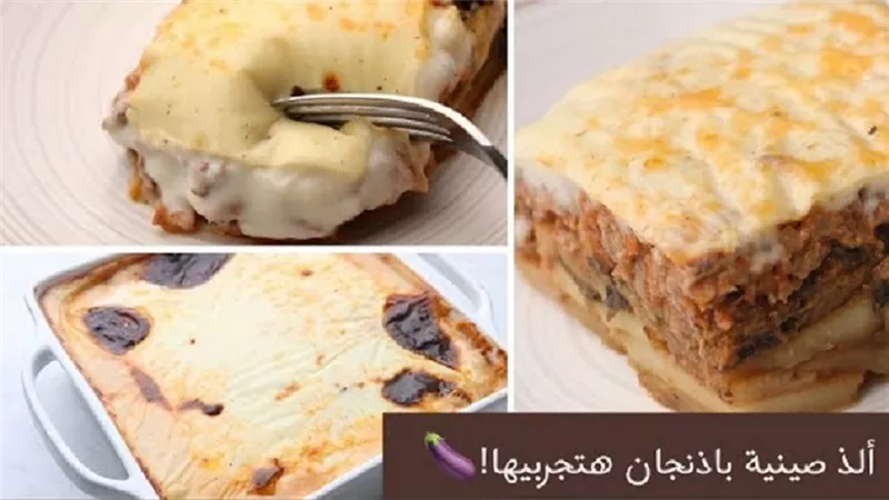 المسقعة باليونانى جديدة ولذيذة بالفيديو لاية حبيب