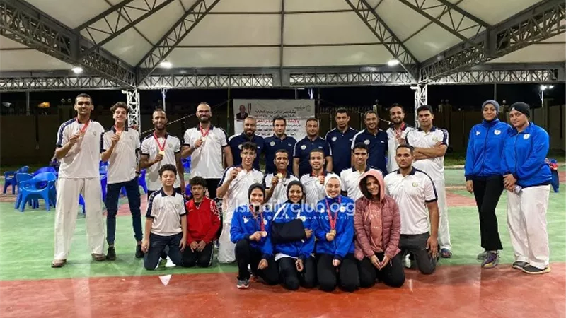 الإسماعيلى يفوز ببطولة الجمهورية للكاراتيه
