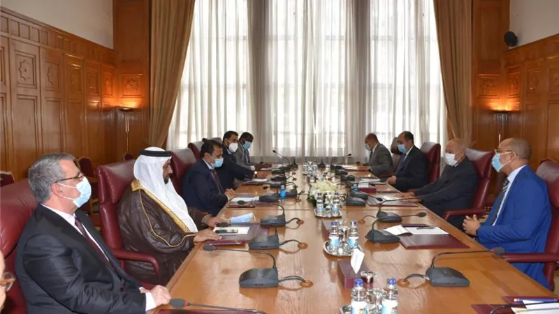 أحمد أبو الغيط يستقبل رئيس البرلمان العربي وأعضاء هيئة مكتبه
