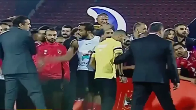 الأهلي يتقدم بشكوى للجنة الانضباط ضد محمد فضل