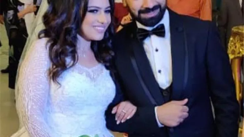 ألف مبروك الزفاف للعروسين خالد وايناس