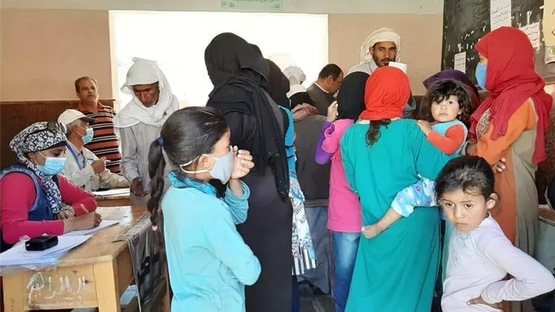 الكشف الطبي علي ١٧٦٠٩ مواطنين بالمبادرة القومية لإكتشاف الأمراض المزمنة بجنوب سيناء