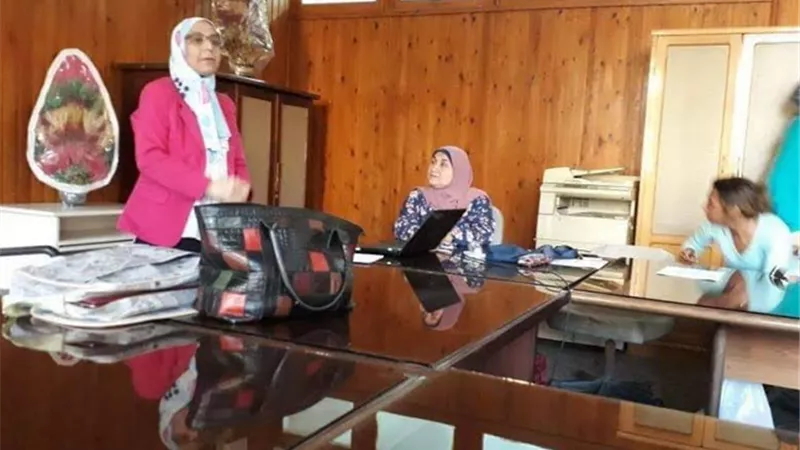 ورشة عمل حول التعليم المدمج: المنهجية والتقويم بكلية التربية الرياضية بنات بجامعة الزقازيق
