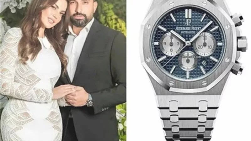 500 ألف جنيه.. سعر خيالي لساعة هاني سعد فى عقد قرانه على درة