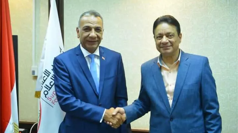 رئيس الأعلى لتنظيم الإعلام يلتقي نقيب أطباء الأسنان