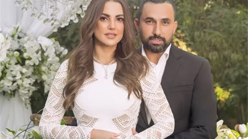 الصور الاولى لعقد قرآن الفنانة درة وهانى سعد.. شاهد