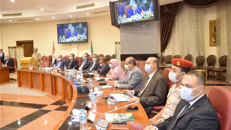 محافظة المنيا تنفذ تدريبا عمليا لمجابهة الأزمات والكوارث