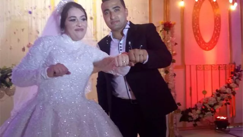 ألف مبروك الزفاف للعروسين مصطفى عطية و إسراء حناوى