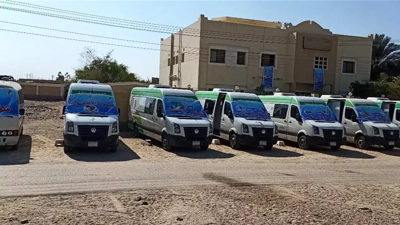 قوافل طبية مجانية بالمنيا ضمن مبادرة حياة كريمة