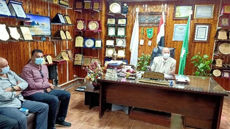 وكيل وزارة الصحة بالشرقية يجتمع بمديري الإدارات لمناقشة خطة عمل الفترة القادمة.صور