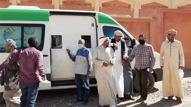 تنظيم قوافل طبية مجانية الي أودية شرم الشيخ