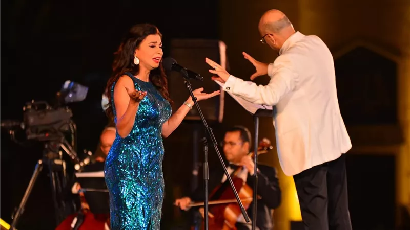 رحاب مطاوع تبدع في مهرجان الموسيقى العربية .. صور