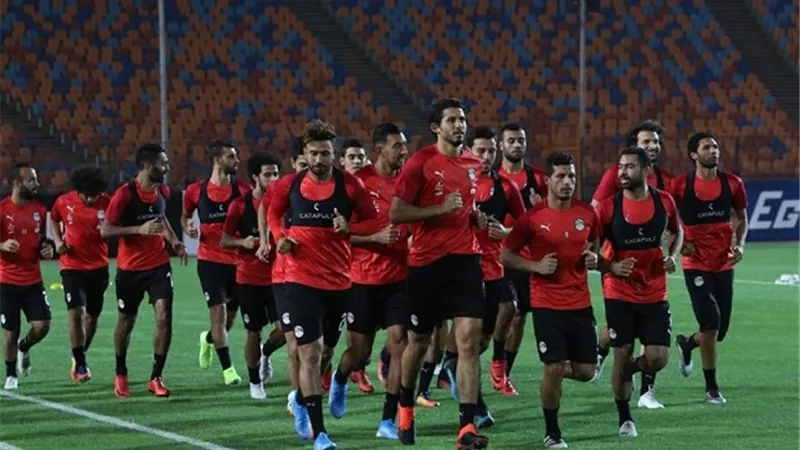 انطلاق تدريبات منتخب مصر الاول استعدادا لتوجو
