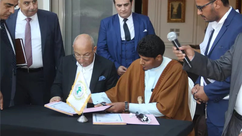 بروتوكول تعاون بين اتحاد القبائل العربية والليبية
