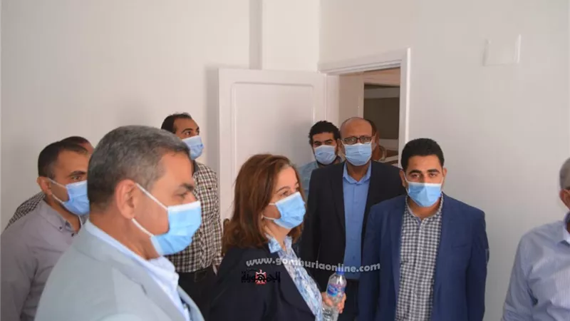 قيادات الصندوق والاجتماعى وهيئة المجتمعات العمرانية يتفقدوا حى الاندلس بالعاشر من رمضان وتحديد موعد الاستلام
