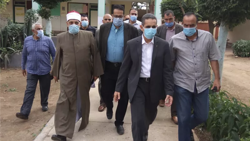 محافظ الغربية يتفقد ٢٦ لجنة انتخابية في ٦ مدن وأحياء.