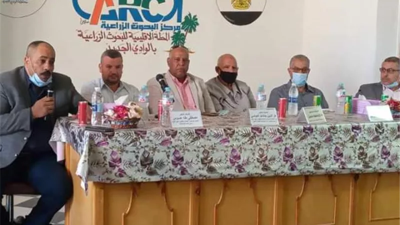 آفات التمور المصرية فى ورشة عمل بالبحوث الزراعية بالوادى الجديد.صور