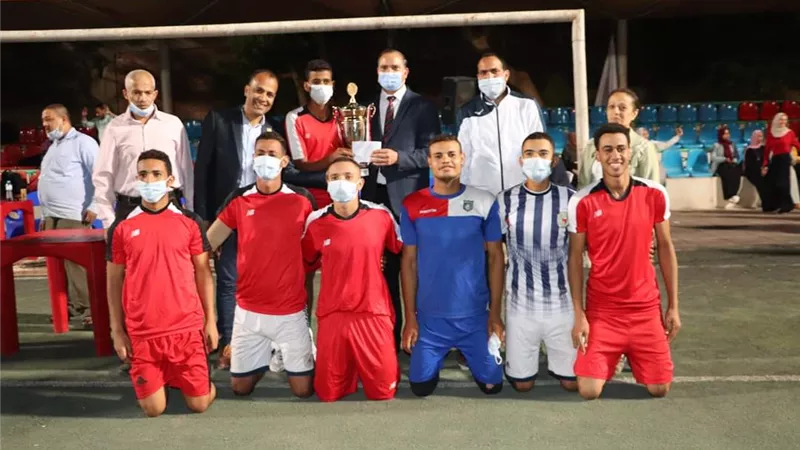 بالصور...حفل تكريم الطلبه الفائزين فى المهرجان الرياضي بجامعة سوهاج