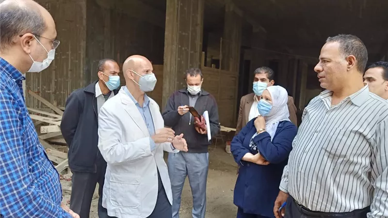 وكيل وزارة الصحة يتفقد الخدمات الطبية بمنيا القمح