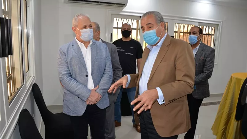 وزير التموين يفتتح مركز خدمة طيبه المتطور بالاقصر