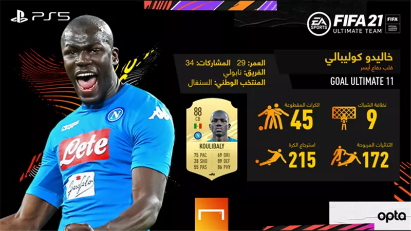 نتيجة تصويت FIFA 21 أفضل قلب دفاع أيسر في العالم