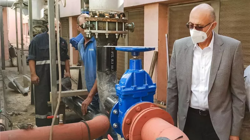 رئيس جامعة طنطا : رفع كفاءة البنية التحتية بالمستشفيات الجامعية- صور