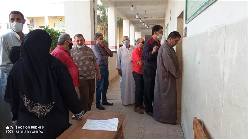اقبال ملحوظ على الانتخابات بالدقهلية
