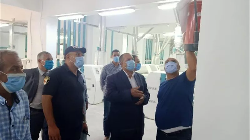 محافظ أسيوط : حملات ميدانية لمراجعة اشتراطات الحماية المدنية والسلامة بالمنشآت الحيوية.صور