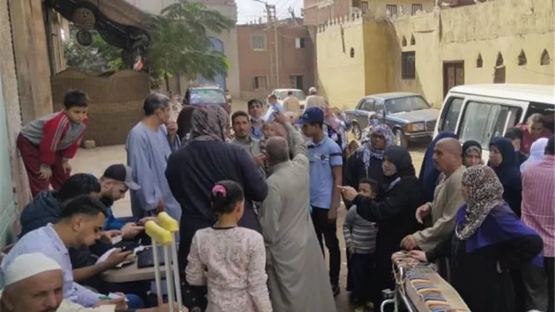 إقبال غير مسبوق على لجان الانتخابات البرلمانية بالشرقية .المرأة وكبار السن يتصدورن المشهد.صور